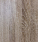 Libreria Adrianne 145x29x145 h cm in Truciolare bilaminato Antracite