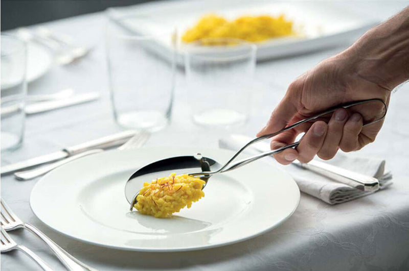 Cucchiaio con Braccio Mobile in Acciaio Eme Tergicucchiaio Sabbiato