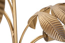Lampada da Tavolo Leaf 57x81x57 cm in Ferro Oro