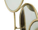 Specchio Glam Color 81x7,5x73 cm in Ferro Oro