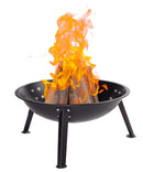 Stufa Braciere Grill a Legna o Carbone da Esterno Qlima FFGW4068 Nero