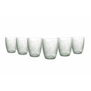 Set 6 Bicchieri Acqua New Jungle in Vetro VdE Tivoli 1996 Trasparente