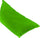 Bean Bag Pouf Liegestuhl aus Acryl Pomodone Milk Green