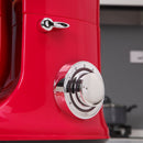 Impastatrice Planetaria 5,5 Litri 1200W Ciotola in Acciaio Inox Rossa