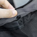 Passeggino per Cani Pieghevole 82x47x97 cm con Borsa e 2 Guinzagli Grigio e Nero   