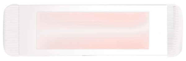 Elektrische Infrarotheizung 93x25x7,5 cm Wand 2400W Moel Aaren Weiß acquista