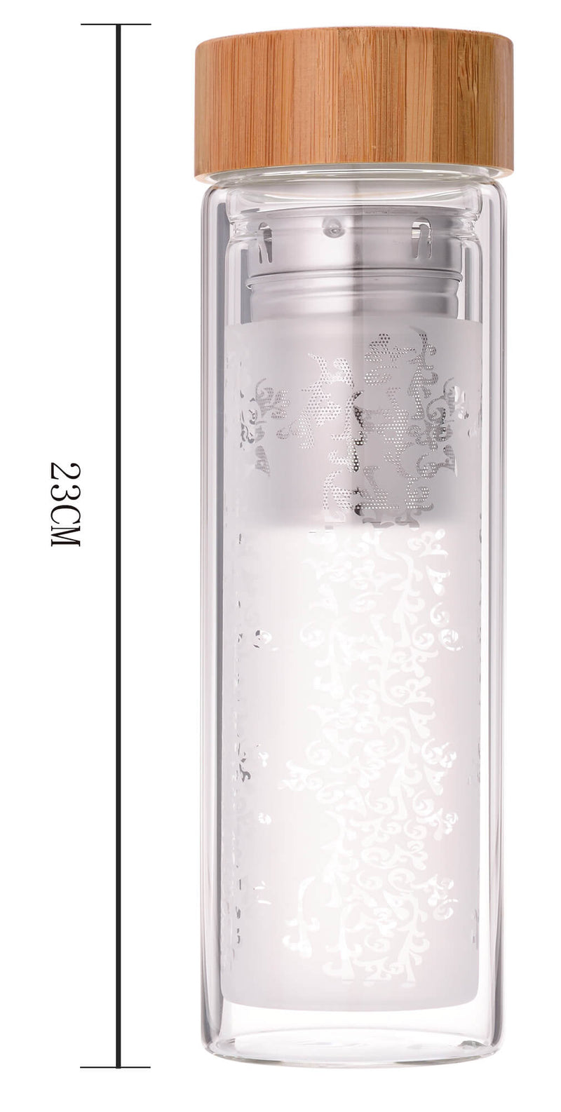 Infusore Erbe per Tisane 450 ml in Vetro