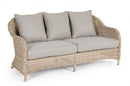 Divano 3 Posti 175x82x83h cm con Cuscini Aditya New