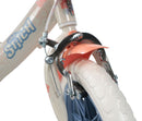 Bicicletta per Bambine 12" Disney Stitch Freni Caliper e Stabilizzatori in Acciaio Hi-Ten Beige