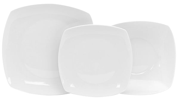 18-teiliges Tafelservice aus Lord Bianco Collection Porzellan online