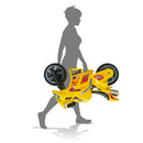 Moto Cavalcabile per Bambini XL Winner Senza Pedali Giallo   
