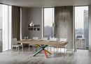 Tavolo Allungabile 160/264x90x77 cm Volantis Premium Quercia Natura