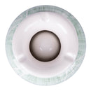 Posacenere Ø11,5x7 cm  in Hard Dolomite VdE Tivoli 1996 Cozumel Acqua Marina