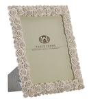 Cornice Roses 27x2,5x31,5 cm in Poliresina e Vetro