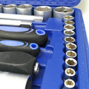 Kit Chiavi a Bussola Cricchetto 108 Pezzi per Officina Attrezzi da Lavoro