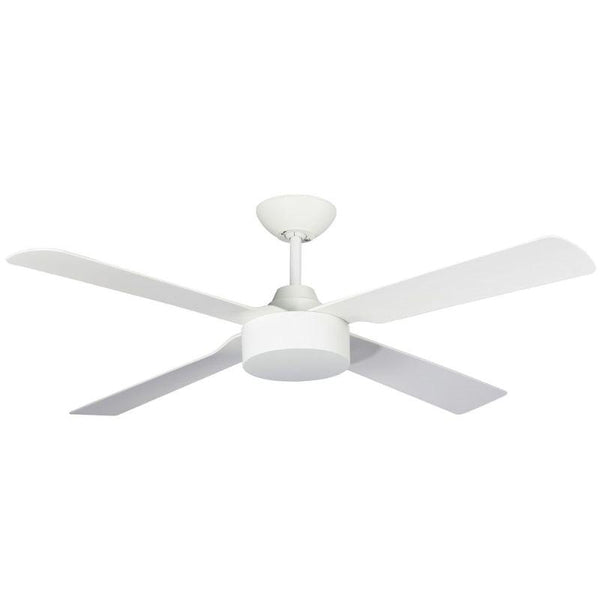 sconto Deckenventilator 4 Flügel in Abs Ø120 cm 3 Geschwindigkeit Martec Rocket White