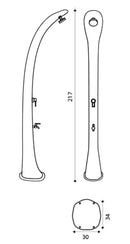 Doccia Solare da Giardino 32L Miscelatore e Lavapiedi Verde