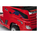 Camion Elettrico Truck per Bambini 12V con Licenza Mercedes Actros Rosso