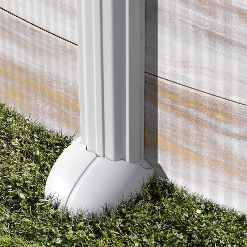 Piscina Rotonda Fuori Terra Ø350xh132 cm in Acciaio e PVC Gre Groenlandia