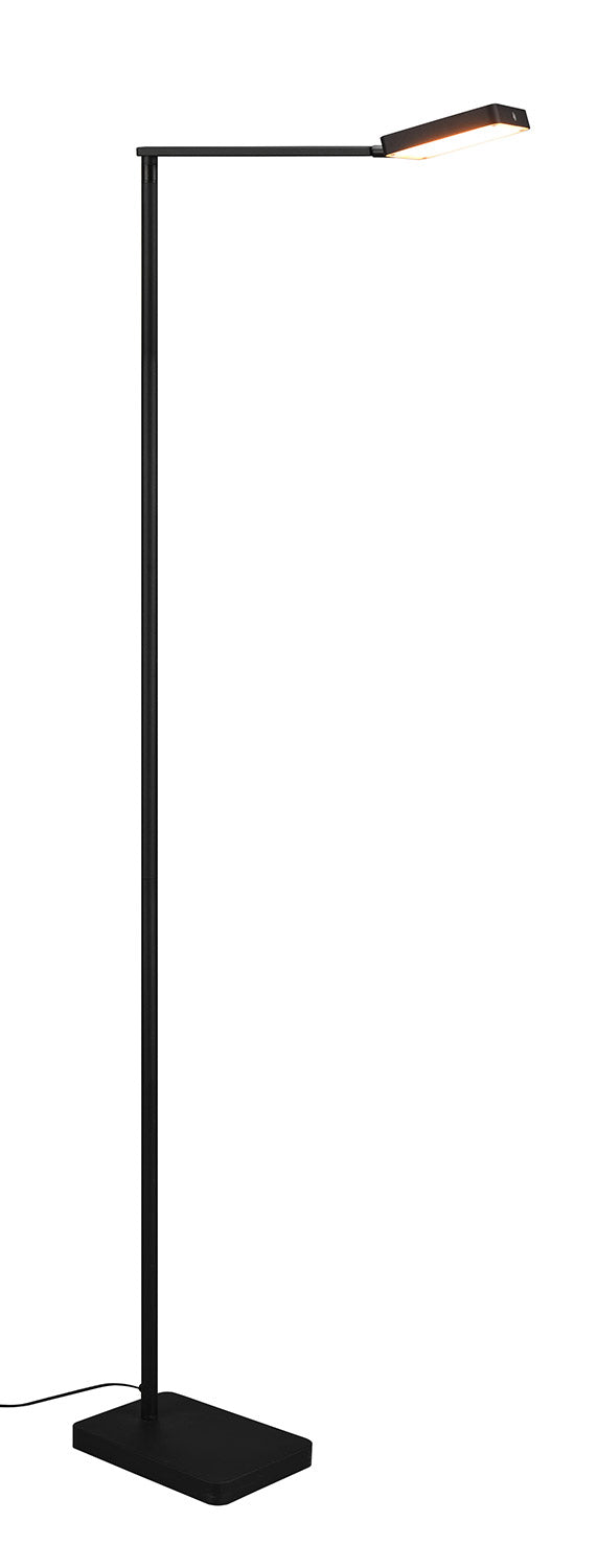 Piantana da Interno a LED in Metallo Nero Opaco sconto