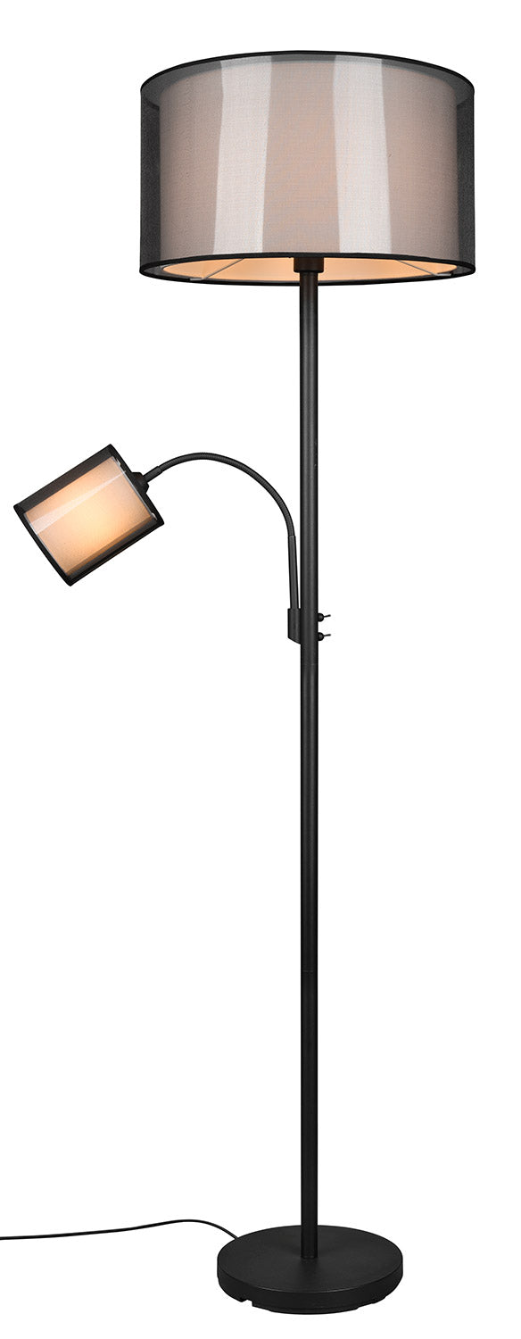 prezzo Piantana da Interno Attacco E27 in Metallo Nero Opaco