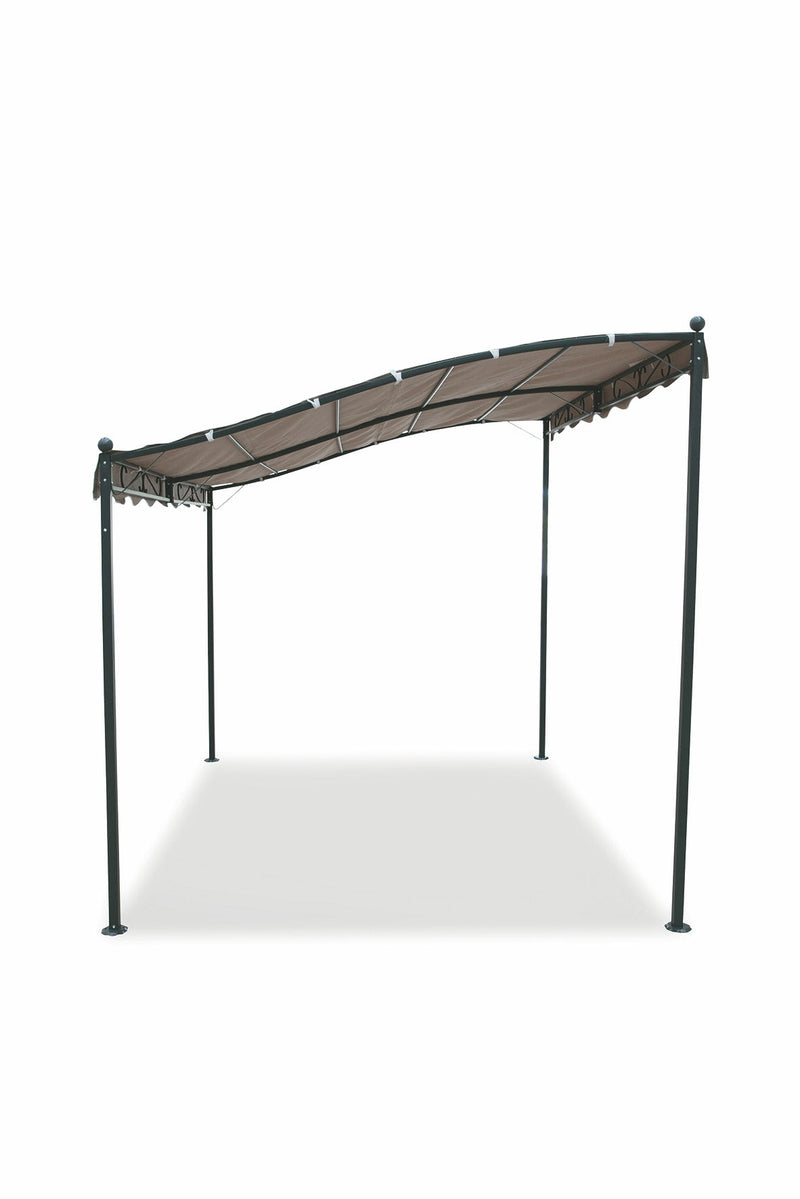 Pergola da Giardino in Ferro 3x2,5 mt Soriani Tortora