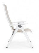 Poltrona Reclinabile 59x71x113h cm Cruise Bianco Gk50 