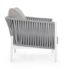 Poltrona 80x85x86h cm con Cuscini Florencia Bianco 