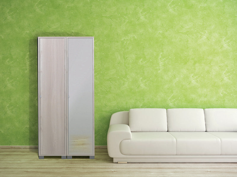 Armadio 1 Anta 43x190x29 cm Olmo Chiaro