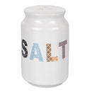 Menage Set Olio Aceto Sale e Pepe Ø6x20,5 cm 320 ml in Gres VdE Tivoli 1996 Luxury