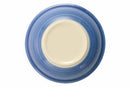 Set 6 Piatti Fondi Ø21,5x5,5 cm in Gres Villa d'Este Home Tivoli Baita Grigio e Blu