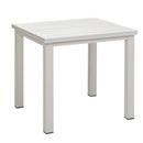 Tavolo da Giardino in Polywood 90x90H77cm Adila Bianco
