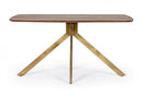 Tavolo Rettangolare Fisso 150x90x76 cm Sherman in Legno