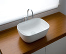Lavabo da Appoggio 42,5x42,5x14,5 cm in Ceramica TFT Minsk 2 Bianco