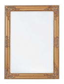 Specchio Miro con Cornice Oro 62x82 in Legno