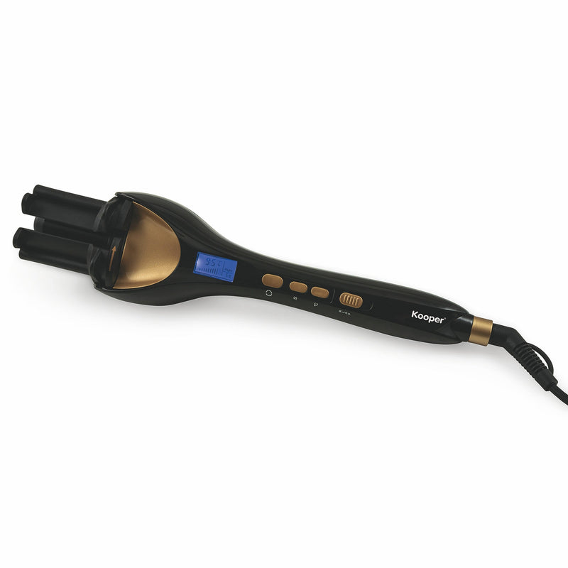 Arricciacapelli Automatico in Ceramica 30W Kooper Nera