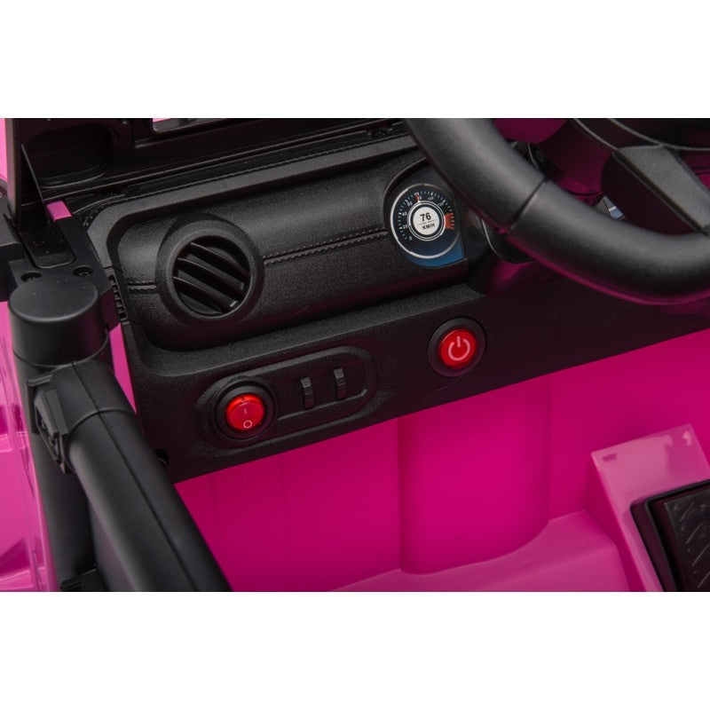 Macchina Elettrica per Bambini 12V Baby Fuoristrada Rosa