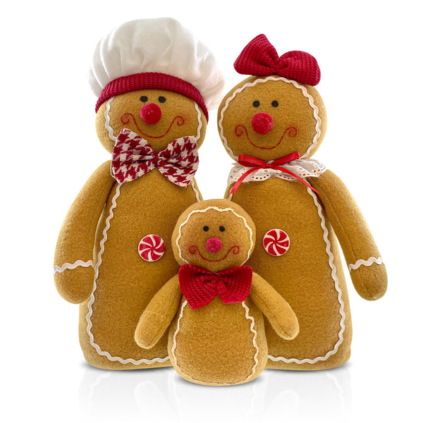 prezzo Tri Lebkuchen H37 cm mit Lichtern aus Polyester