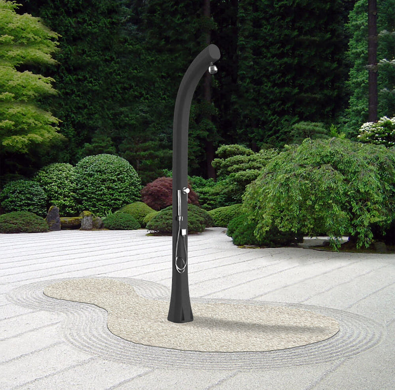 Doccia Solare da Esterno Giardino 30L Miscelatore e Doccetta Mobile Arkema Jolly Plus Vari Colori