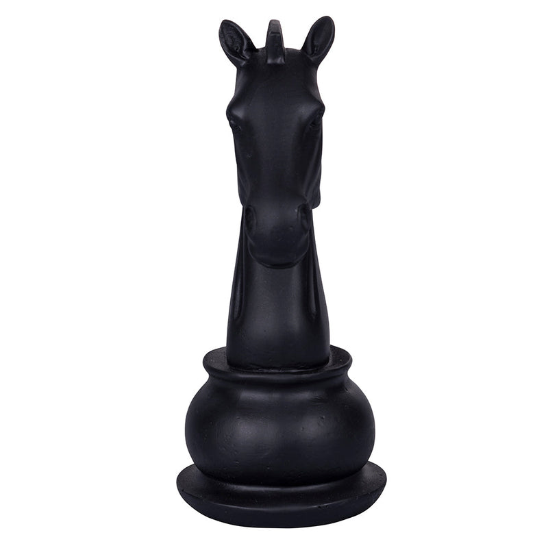 Cavallo Scacchi Decorativo 10,5x8,5x19 cm  in Poliresina VdE Tivoli 1996 Chess