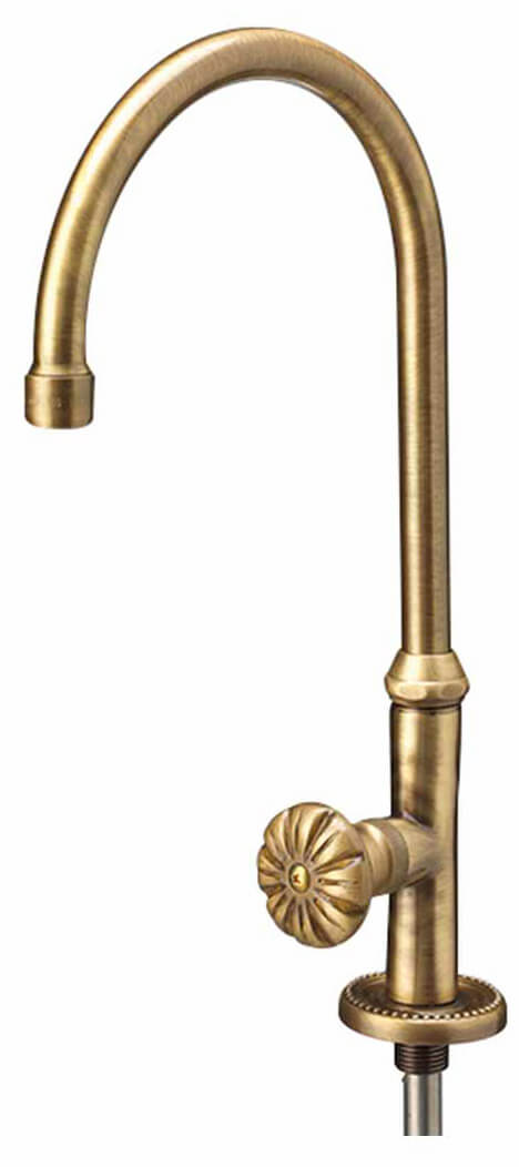 sconto Belfer RUB/009 Gartenbrunnenhahn aus Messing