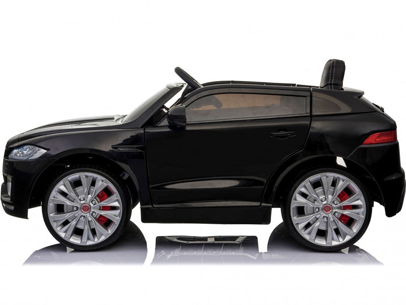 Macchina Elettrica per Bambini 12V con Licenza Jaguar F-Pace Nera