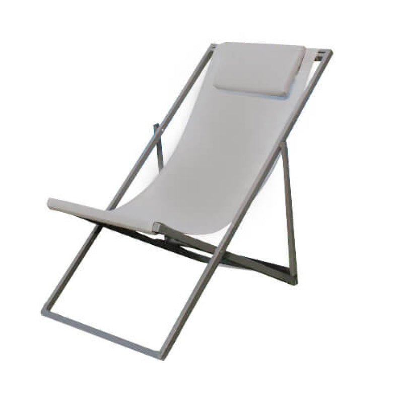 Sdraio Avana 97x52x76 h cm in Textilene Taupe