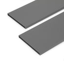 Set di Divisori Casseti Vertex-Concept L900 Grigio Antracite Alluminio e Tecnoplastica Emuca