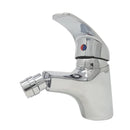 Rubinetto per Bidet Monocomando in Acciaio con Scarico Pop-Up