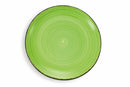 Set 6 Piatti Piani Ø44 cm in Gres Villa d'Este Home Tivoli Verde Baita