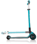 Monopattino 3 Ruote Pieghevole 5 Altezze Max 50 Kg Globber Master Blu