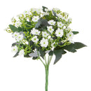 Set 5 Bouquet Artificiali di Mini Calanchoe H 30 cm