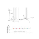 Doccia Solare da Giardino 40L Miscelatore Arkema Dada Cherry