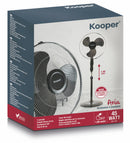 Ventilatore a Piantana 40cm Oscillante 3 Velocità  45W Kooper Aria
